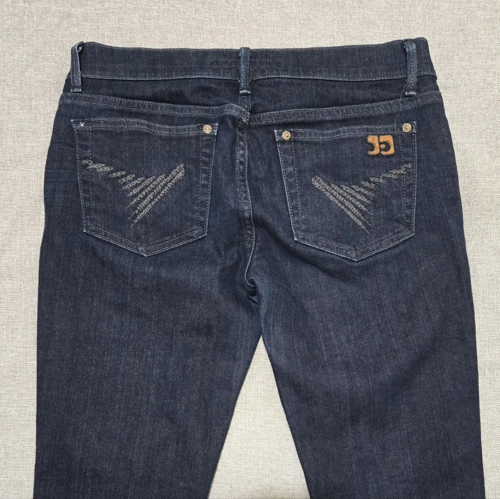 JOE'S Dark Blue Cigarette Style Slim Fit Straight Leg Denim Jeans Size 28